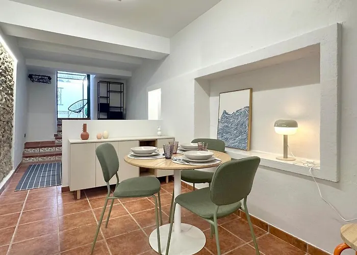 Con Patio Privado En El Centro De Apartmán *